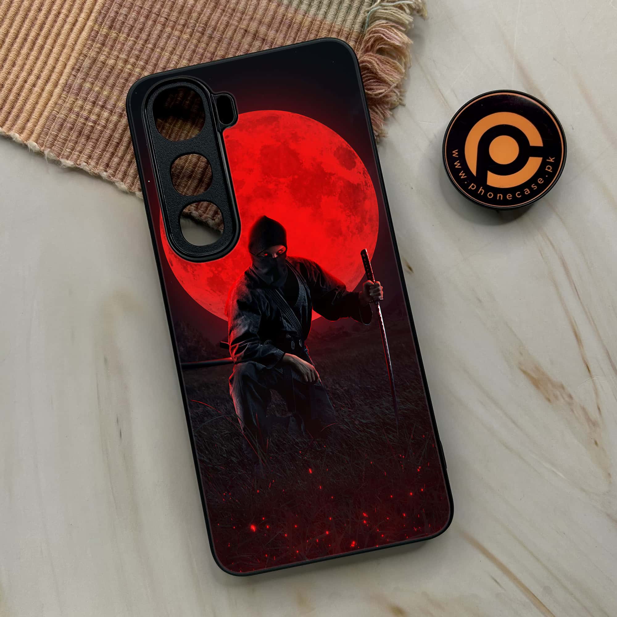 Vivo Y400 - Ninja Series - Premium Metal Printed soft Bumper shock Proof Case