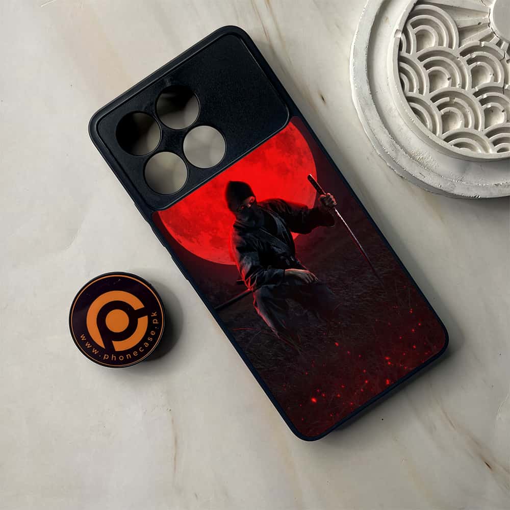 Xiaomi Poco F6 Pro - Ninja Series - Premium Metal Printed soft Bumper shock Proof Case