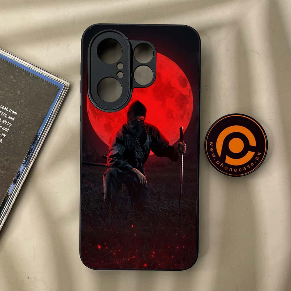 Vivo X200 FE - Ninja Series - Premium Metal Printed soft Bumper Shock Proof Case