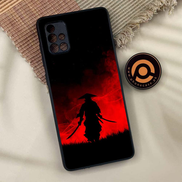 Samsung Galaxy A71 -  Ninja Design 1 - Premium Metal Printed soft Bumper shock Proof Case CS-46161