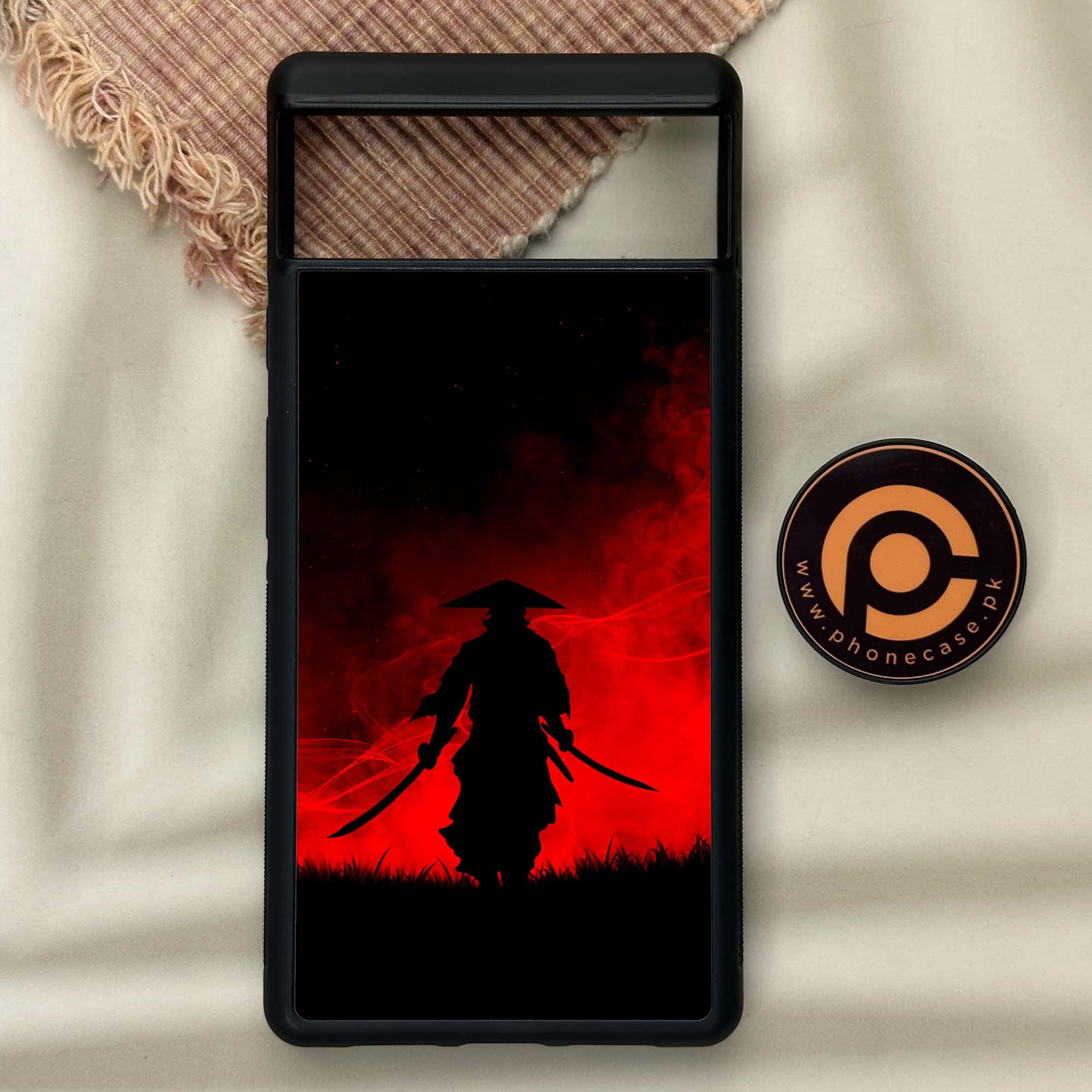 Google Pixel 6 - Ninja Series - Premium Metal Printed soft Bumper Shock Proof Case