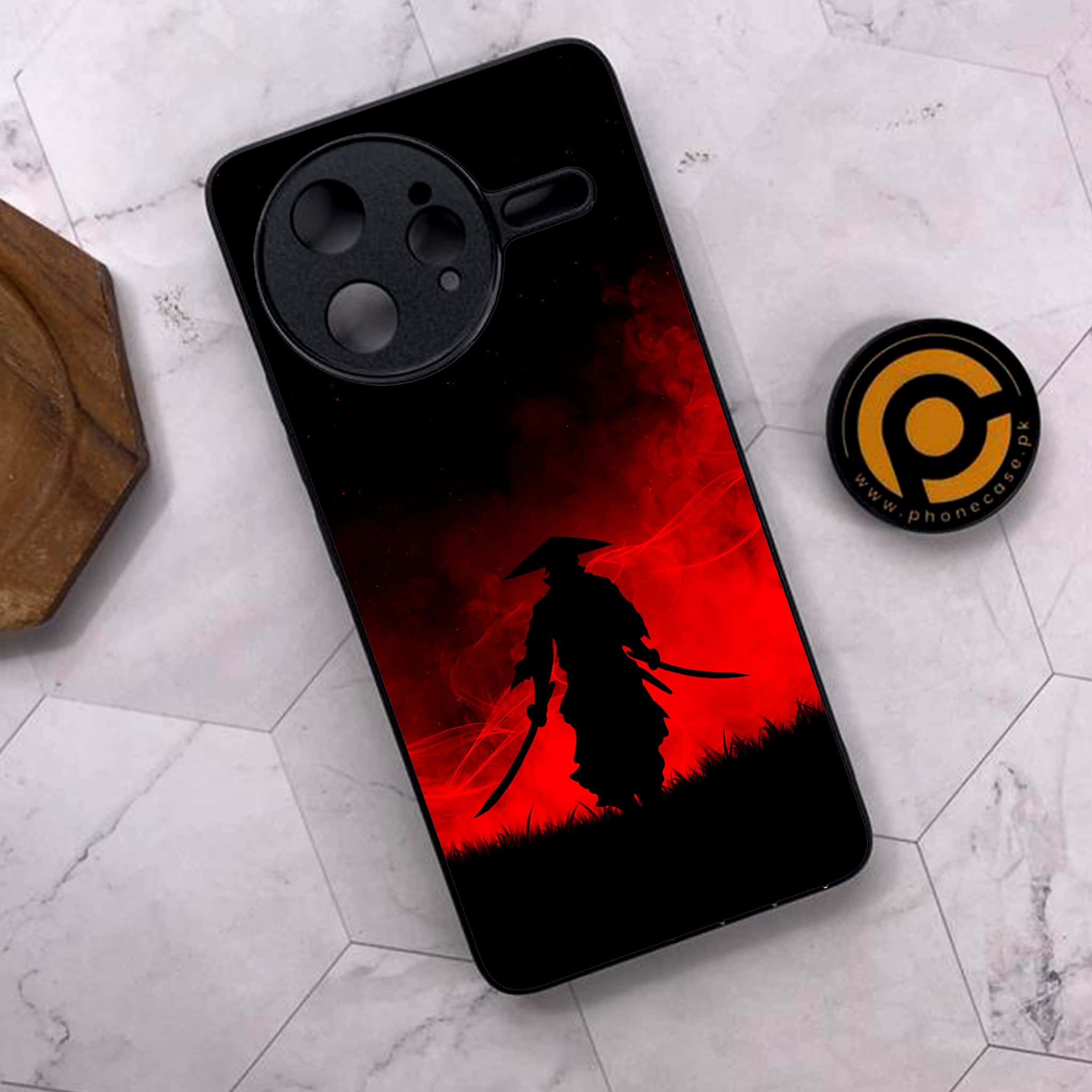 Xiaomi Poco F7 Ultra 5G - Ninja Series - Premium Metal Printed soft Bumper shock Proof Case