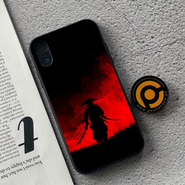 iPhone XR - Ninja  Series - Premium Metal Printed soft Bumper shock Proof Case