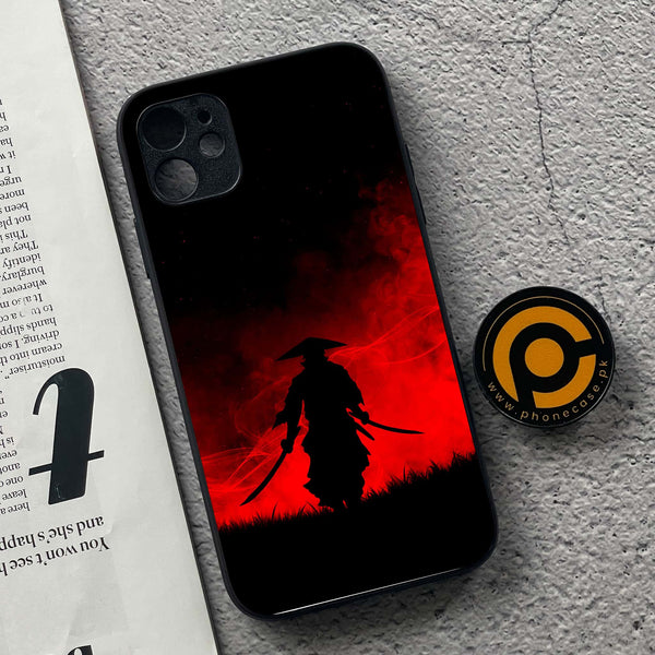 iPhone 11 Ninja Series  Premium Printed Glass soft Bumper shock Proof Case