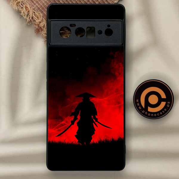 Google Pixel 6 Pro-Ninja Series - Premium Metal Printed soft Bumper Shock Proof Case