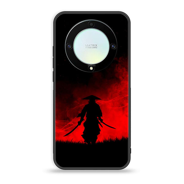 HONOR X9A - Ninja Series - Premium Printed Glass soft Bumper shock Proof Case