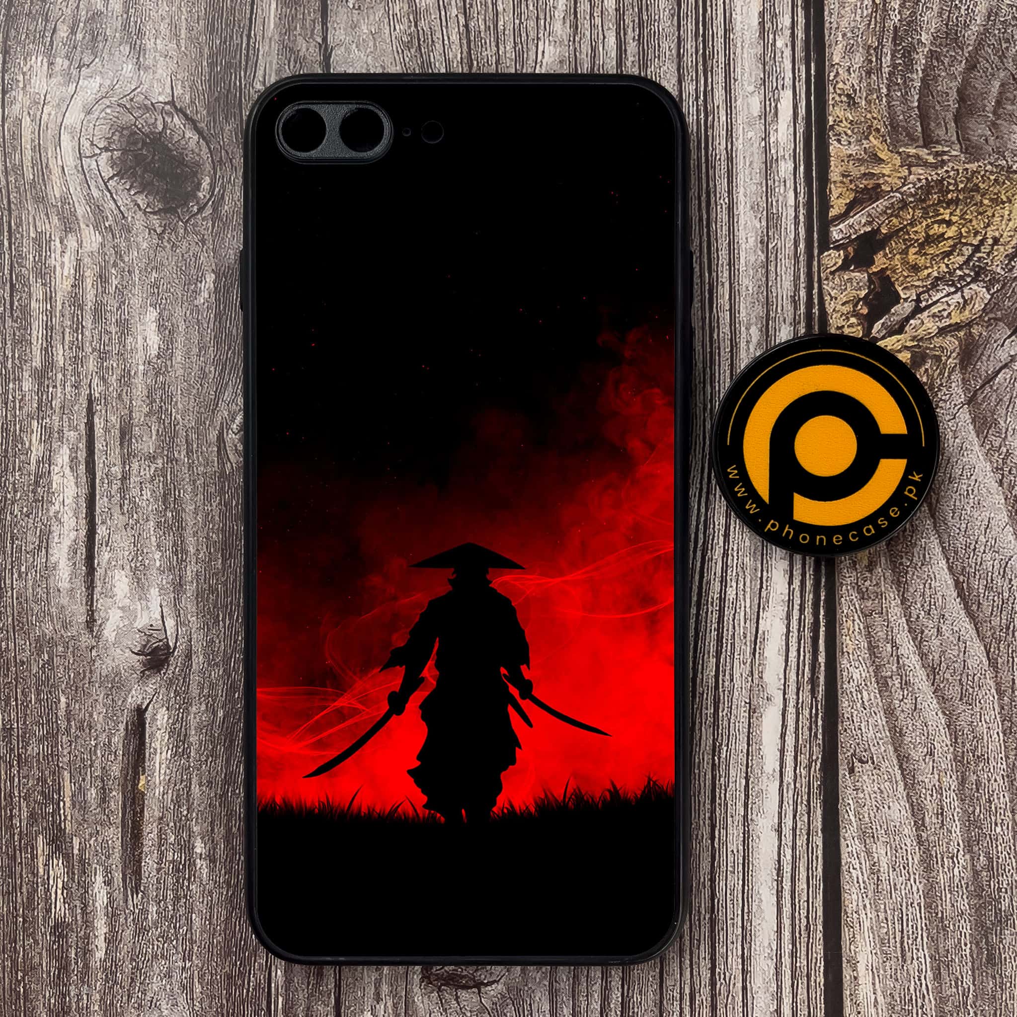 iPhone 7 Plus  - Ninja Series - Premium Metal Printed soft Bumper shock Proof Case