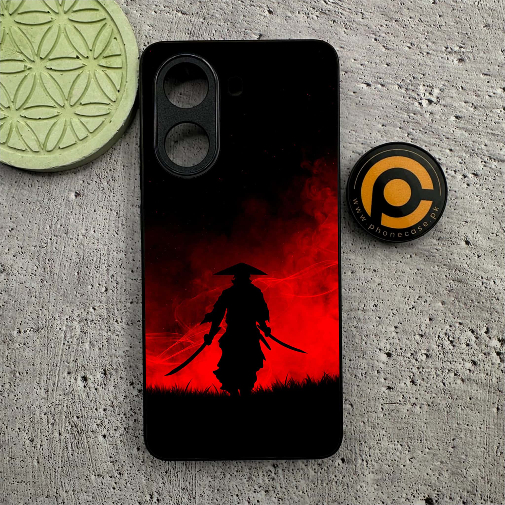 Xiaomi Redmi Turbo 4 - Ninja Series - Premium Metal Printed soft Bumper shock Proof Case
