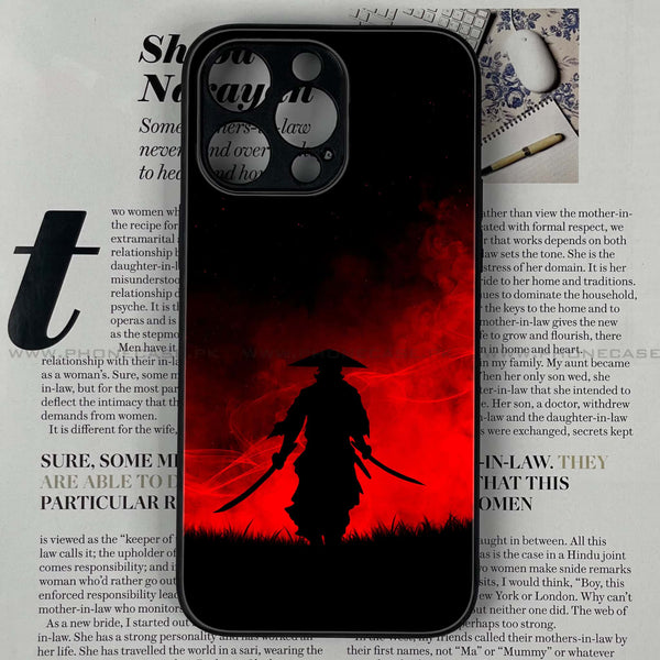 iPhone 11 Pro Max - Ninja Series - Premium Printed Glass soft Bumper shock Proof Case