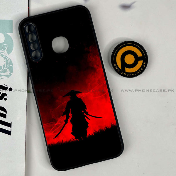 Infinix Hot 8 Lite - Ninja Series - Premium Metal Printed soft Bumper Shock Proof Case