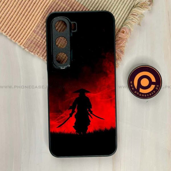 Infinix Hot 60i - Ninja Series - Premium Metal Printed soft Bumper shock Proof Case