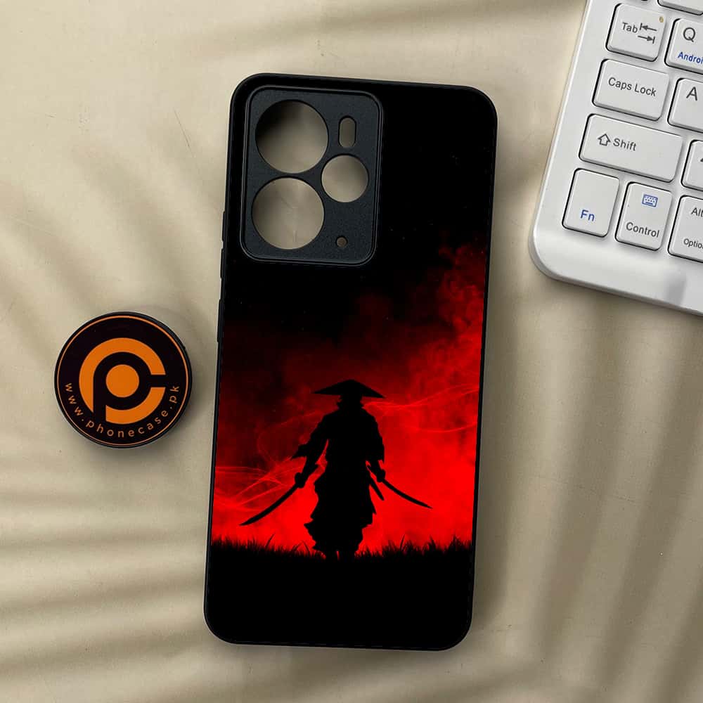Realme 14T 5G - Ninja Series - Premium Metal Printed soft Bumper Shock Proof Case