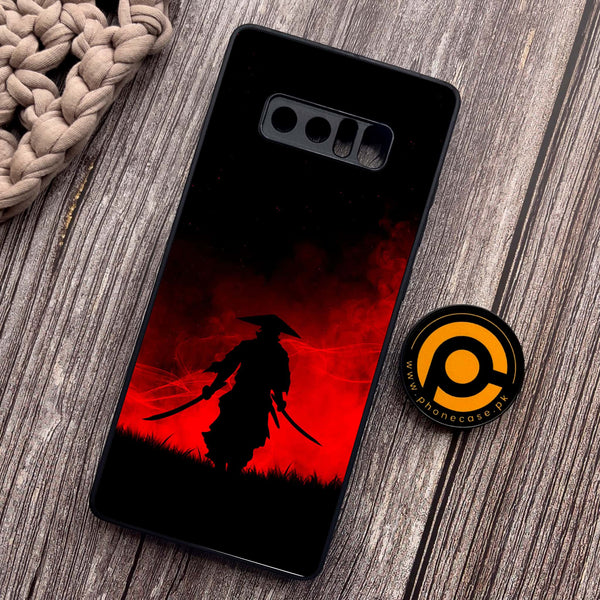 Samsung Galaxy Note 8 Ninja Series Premium Metal Printed soft Bumper shock Proof Case