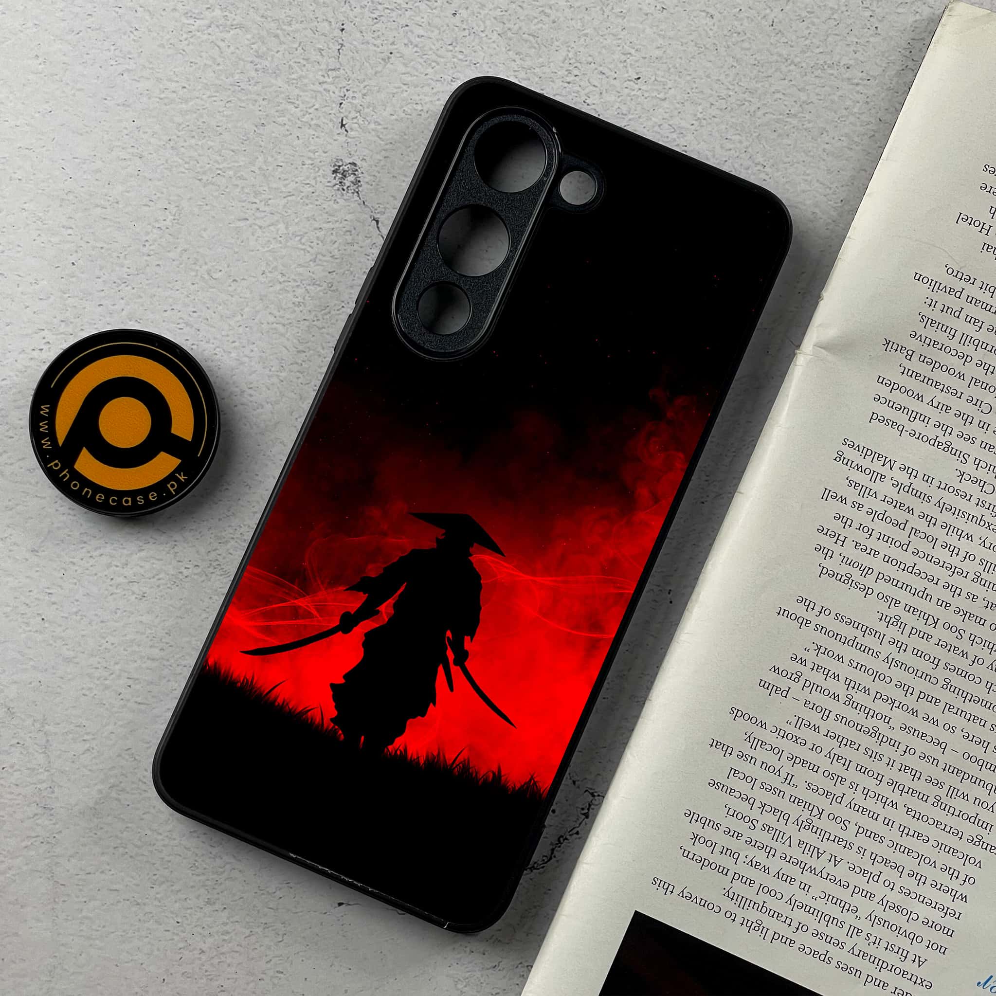 Vivo Y04 - Ninja Series - Premium Metal Printed Soft Bumper Shockproof Case