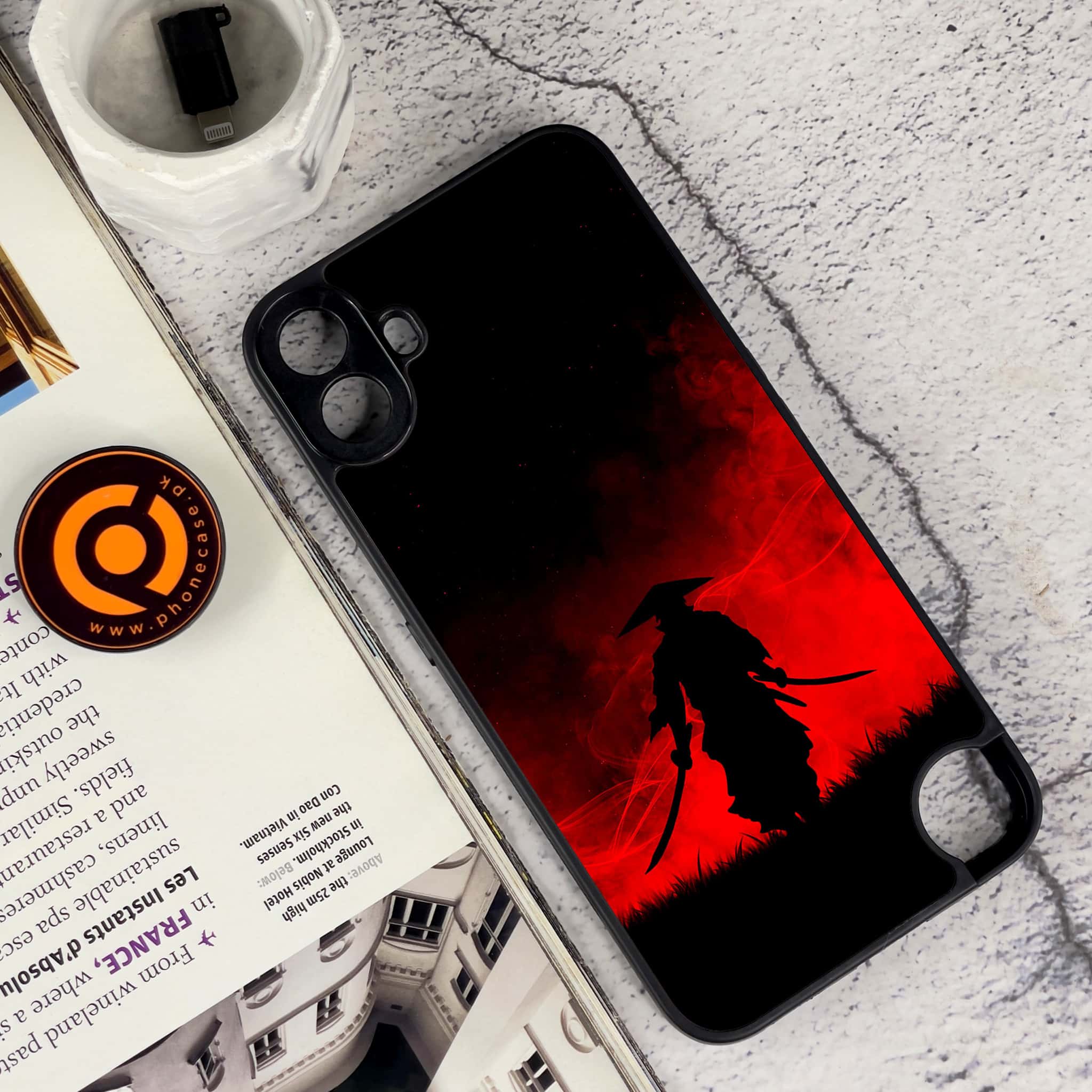 Nothing CMF Phone 1 - Ninja Series - Premium Metal Printed soft Bumper Shock Proof Case