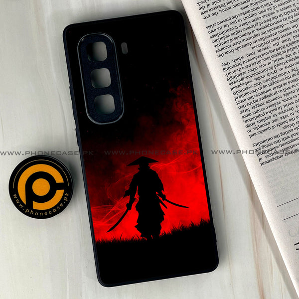 Infinix Hot 60 Pro Plus - Ninja Series - Premium Metal Printed soft Bumper shock Proof Case