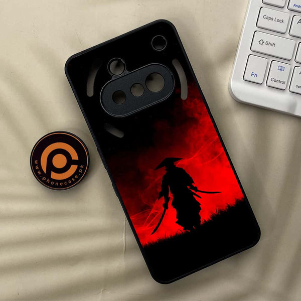 Nothing Phone 3a - Ninja Series - Premium Metal  Printed soft Bumper shock Proof Case