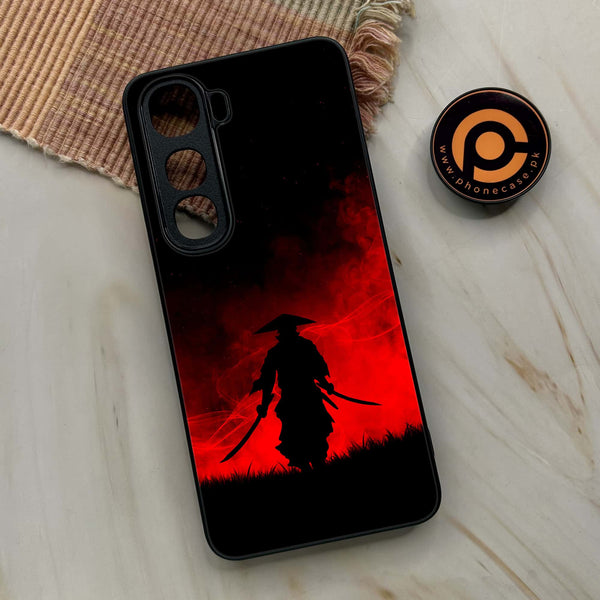 Vivo Y400 - Ninja Series - Premium Metal Printed soft Bumper shock Proof Case