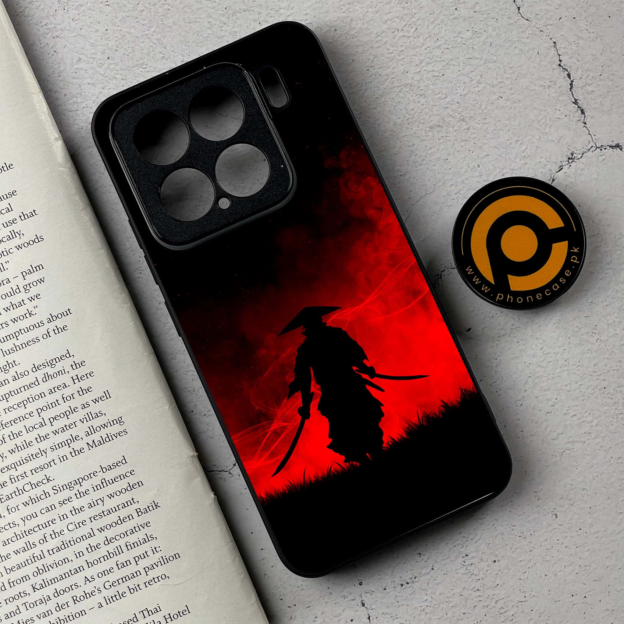 Xiaomi 15 - Ninja Series - Premium Metal Printed soft Bumper shock Proof Case