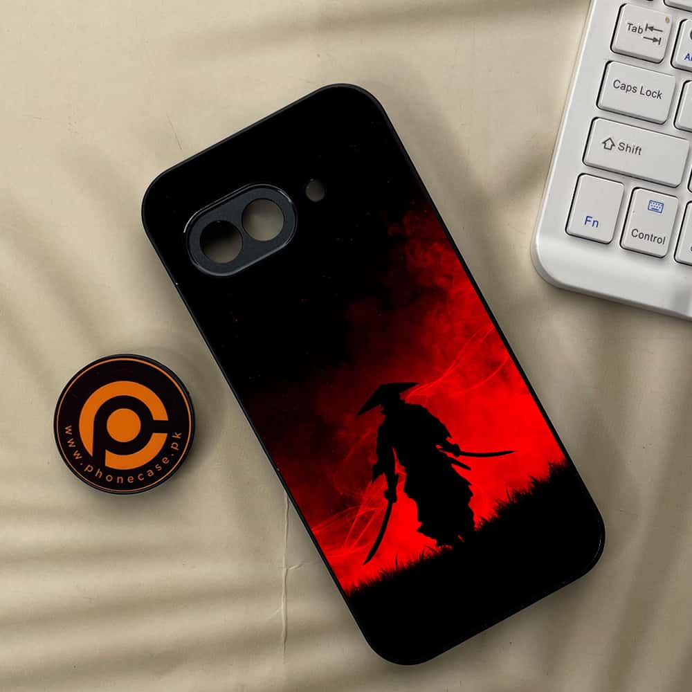 Google Pixel 9a - Ninja Series - Premium Metal Printed soft Bumper Shock Proof Case