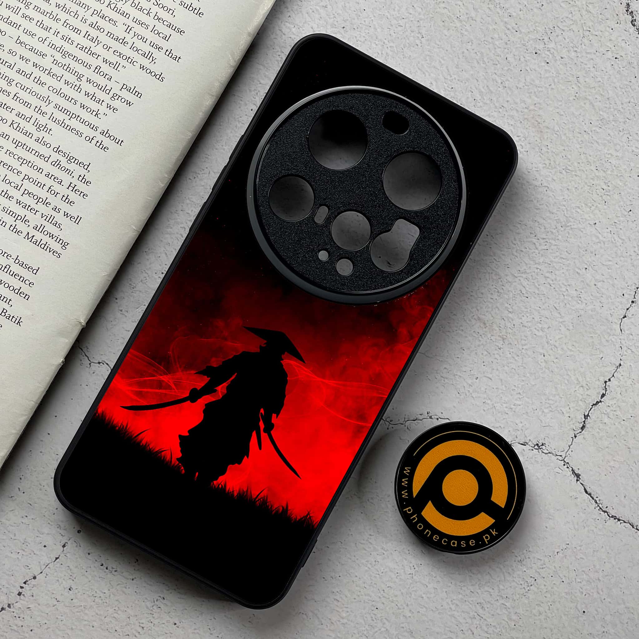 Xiaomi 15 Ultra - Ninja Series - Premium Metal Printed Soft Bumper Shockproof Case