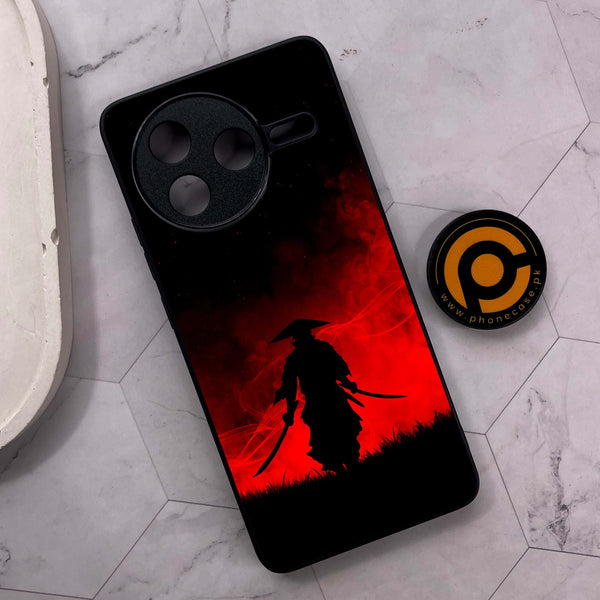 Xiaomi Poco F7 Pro 5G - Ninja Series - Premium Metal Printed soft Bumper shock Proof Case