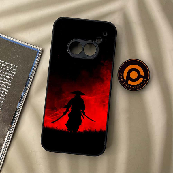 Nothing Phone (2a) - Ninja Series - Premium Metal Printed soft Bumper Shock Proof Case
