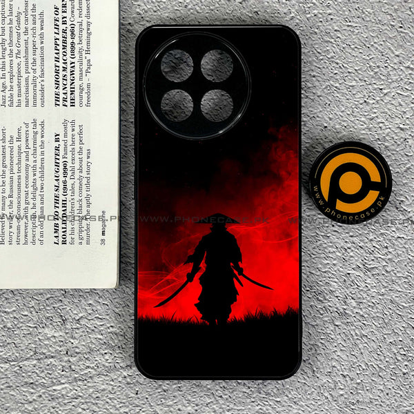 Tecno Spark 30 Pro - Ninja Design 1  - Premium Printed Glass soft Bumper shock Proof Case CS-42348