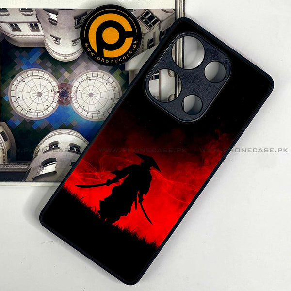 Redmi Note 13 Pro 4G - Ninja  Design 1  - Premium Metal Printed soft Bumper shock Proof Case