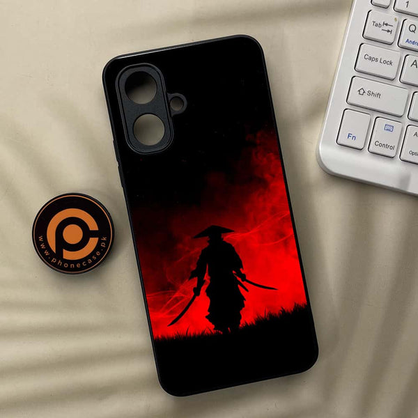 Tecno Spark Go 2 - Ninja Series - Premium Metal Printed soft Bumper Shock Proof Case