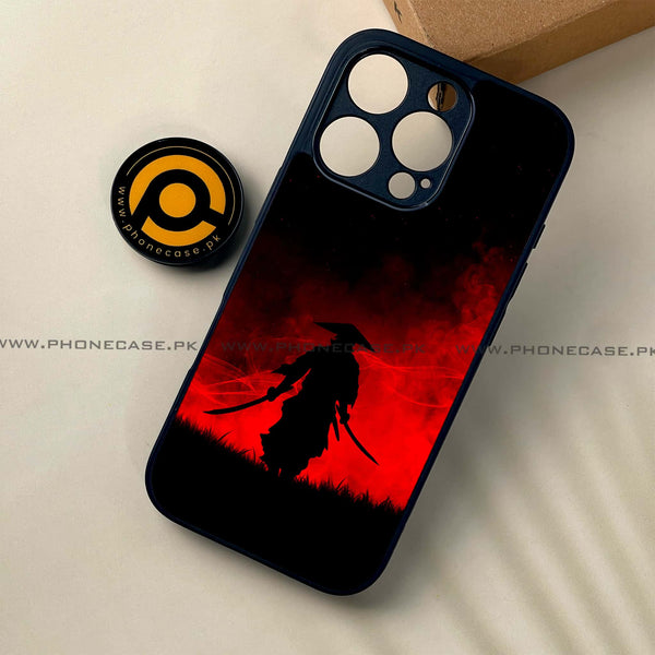 iPhone 16 Pro - Ninja Series - Premium Printed Glass soft Bumper shock Proof Case