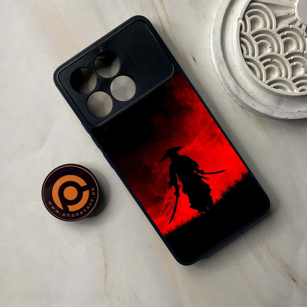 Xiaomi Poco F6 Pro - Ninja Series - Premium Metal Printed soft Bumper shock Proof Case