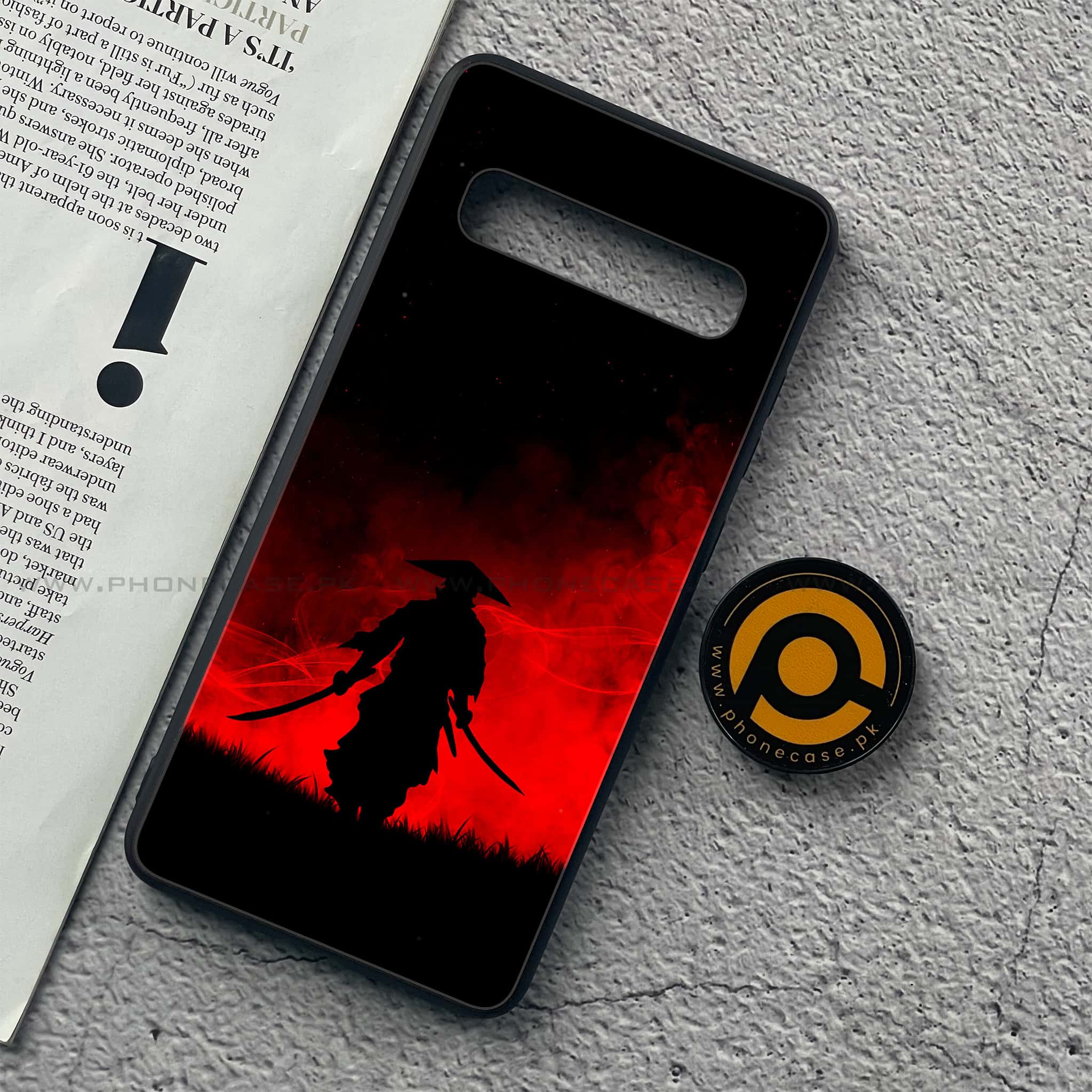 Samsung Galaxy S10 5G - Ninja Series - Premium Printed Glass soft Bumper shock Proof Case