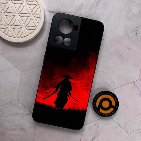OnePlus 10R - Ninja Series - Premium Metal Printed soft Bumper shock Proof Case