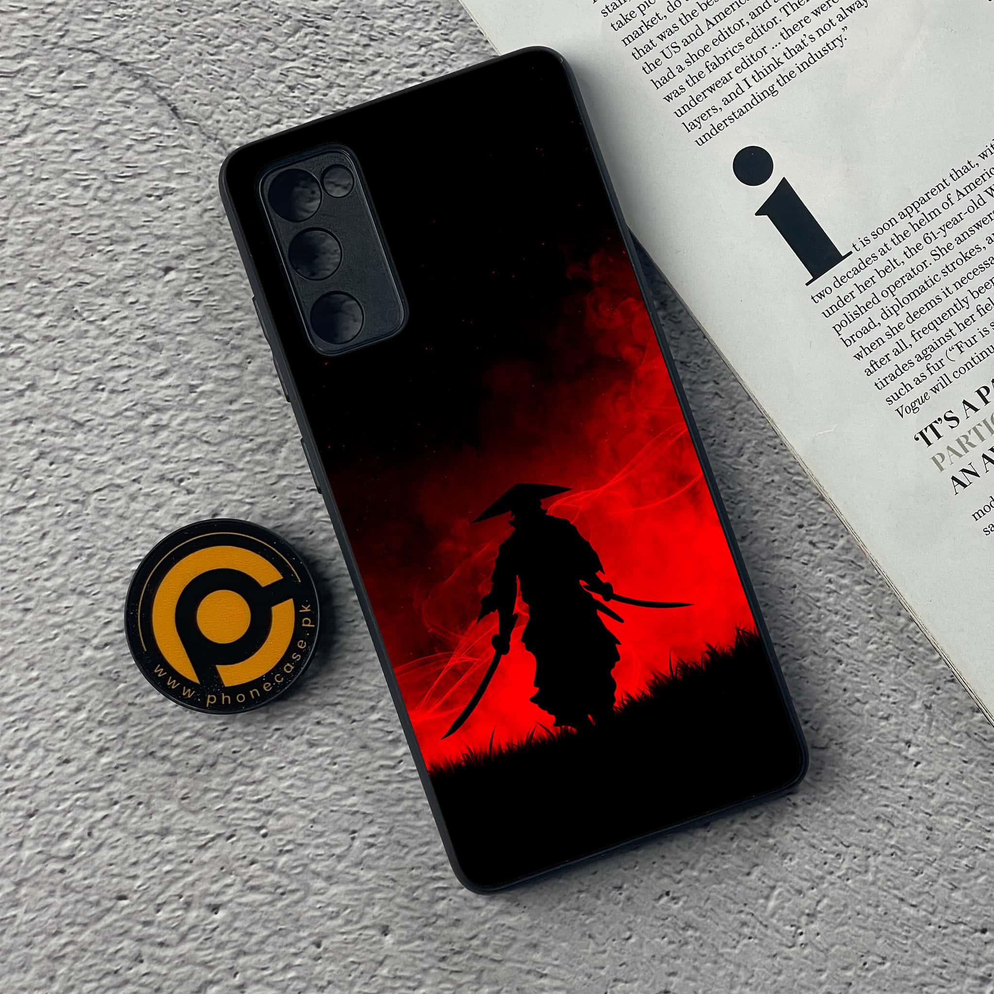 Samsung Galaxy S20 FE Ninja Series Premium Printed Glass soft Bumper shock Proof Case