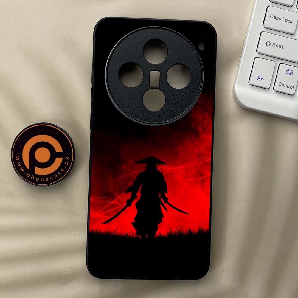 Vivo X200 - Ninja Series - Premium Metal  Printed soft Bumper shock Proof Case