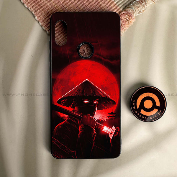 Redmi Note 5/Note 5 Pro - Ninja Series - Premium Metal Printed soft Bumper shock Proof Case