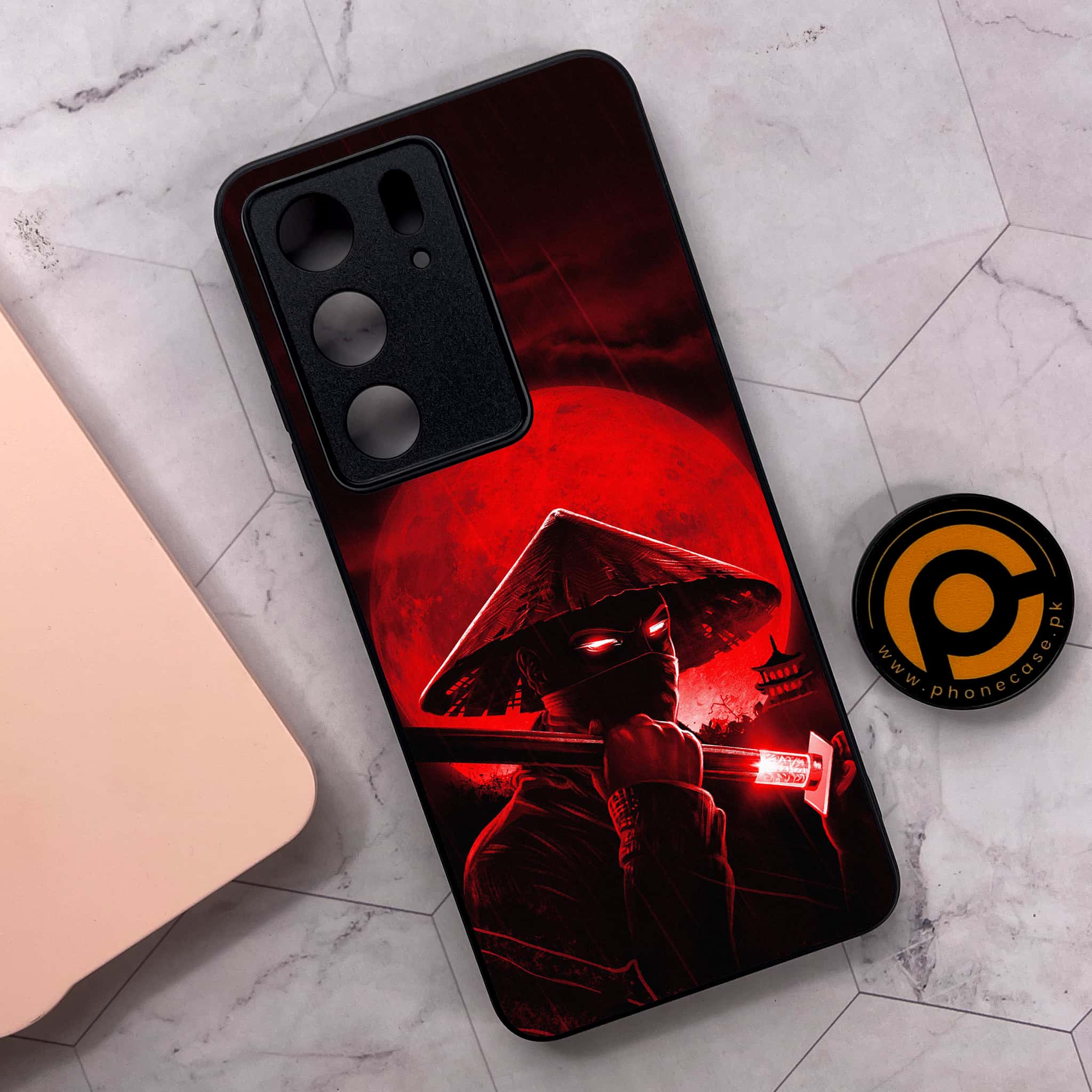 Realme C75x 4G - Ninja Series - Premium Metal Printed soft Bumper shock Proof Case