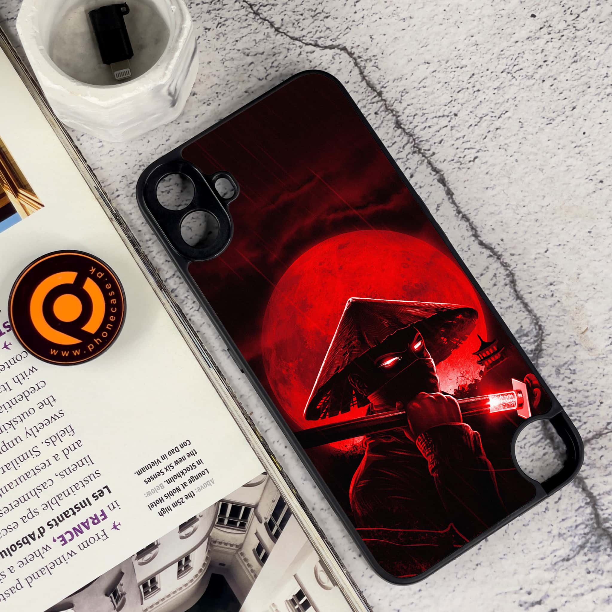 Nothing CMF Phone 1 - Ninja Series - Premium Metal Printed soft Bumper Shock Proof Case