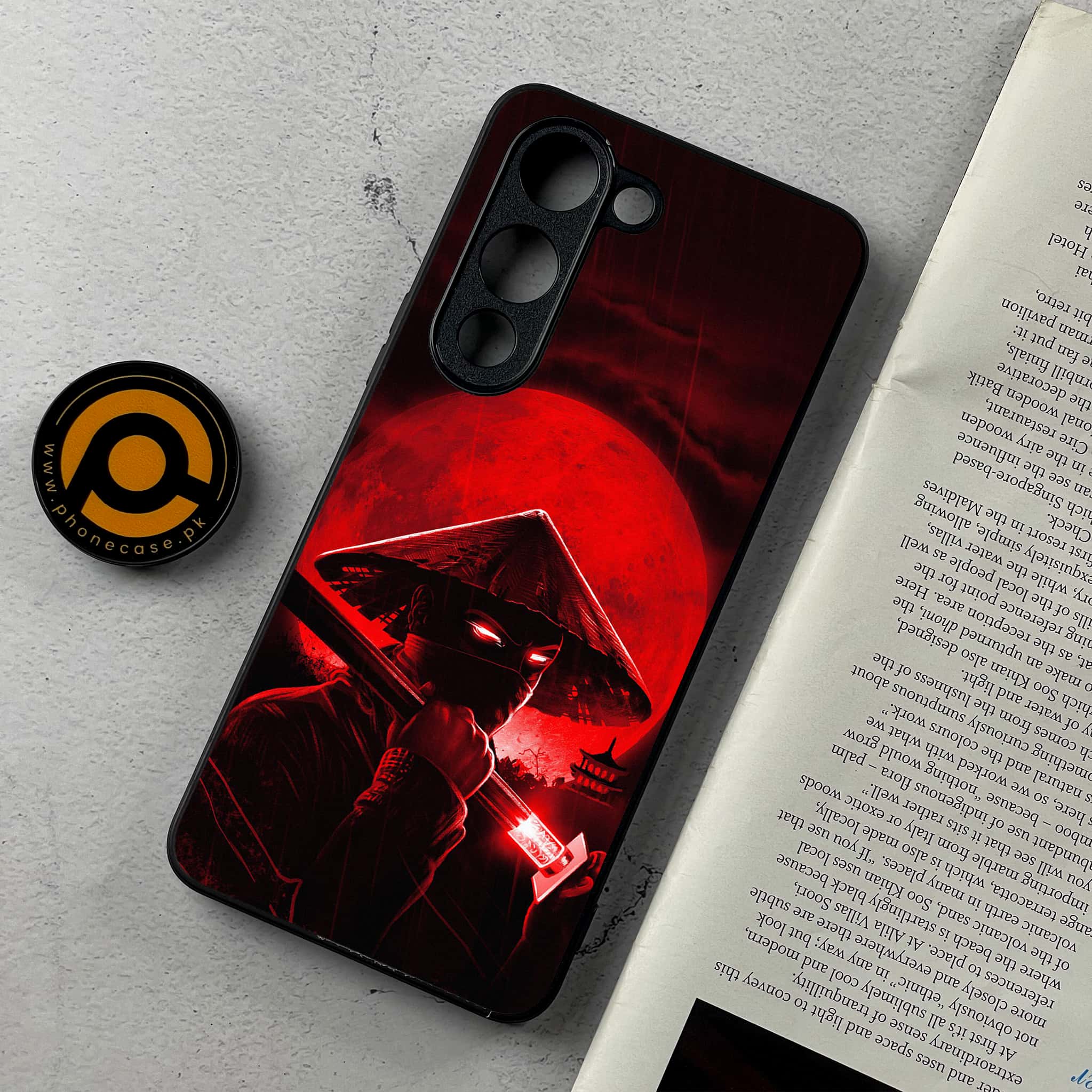 Vivo Y04 - Ninja Series - Premium Metal Printed Soft Bumper Shockproof Case