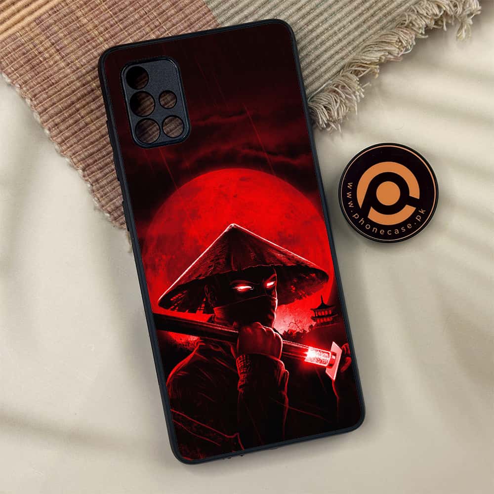 Samsung Galaxy A71 -  Ninja Series - Premium Metal Printed soft Bumper shock Proof Case