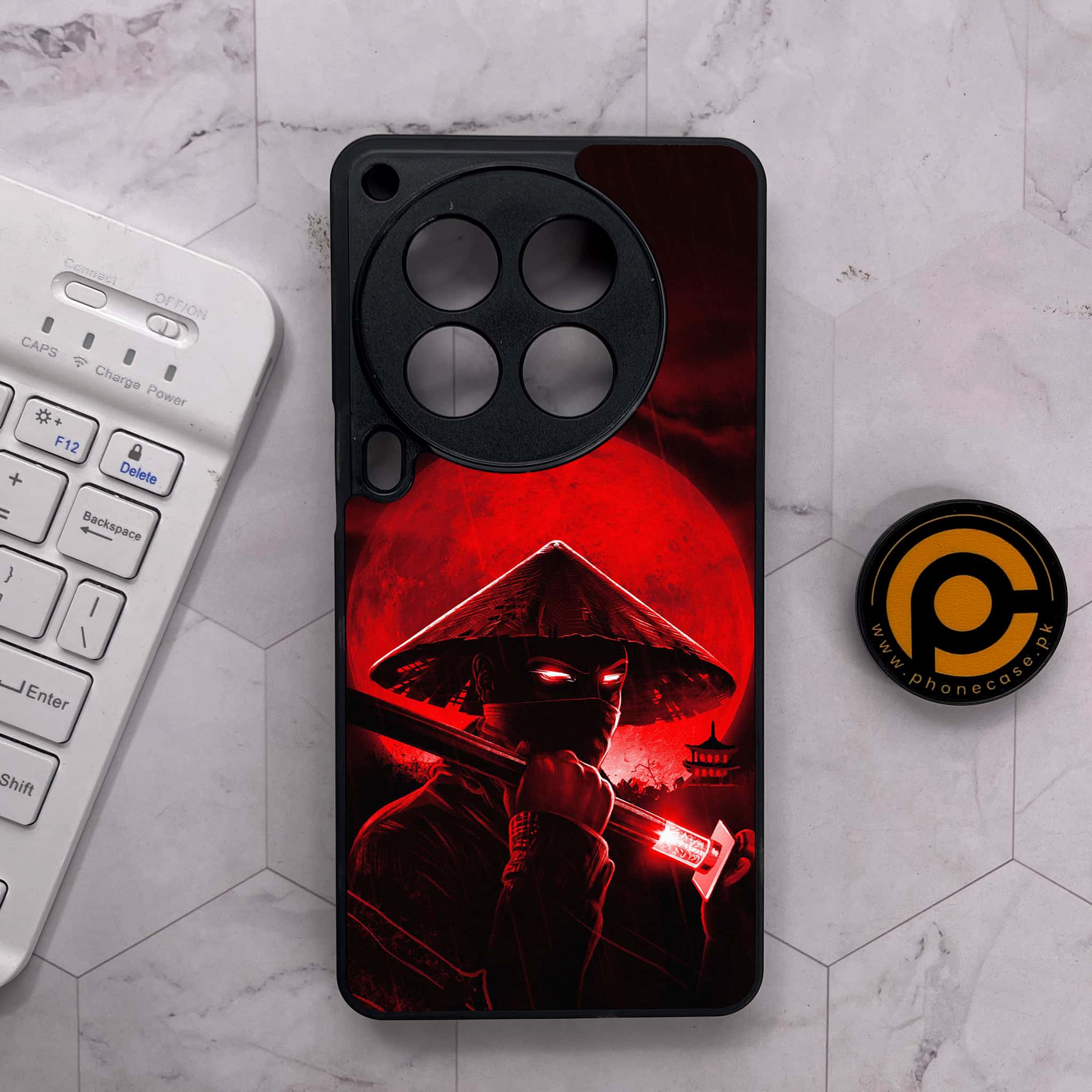 Tecno Camon 30 Premier - Ninja Series - Premium Metal Printed soft Bumper shock Proof Case