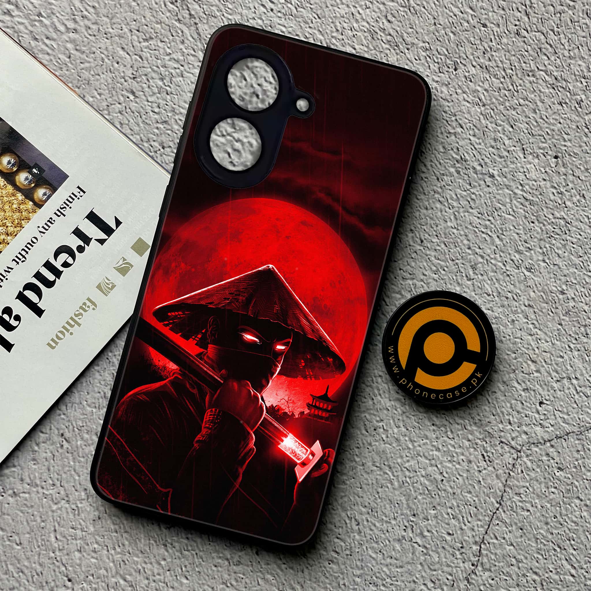 Xiaomi Redmi A5 - Ninja Series - Premium Metal Printed soft Bumper shock Proof Case