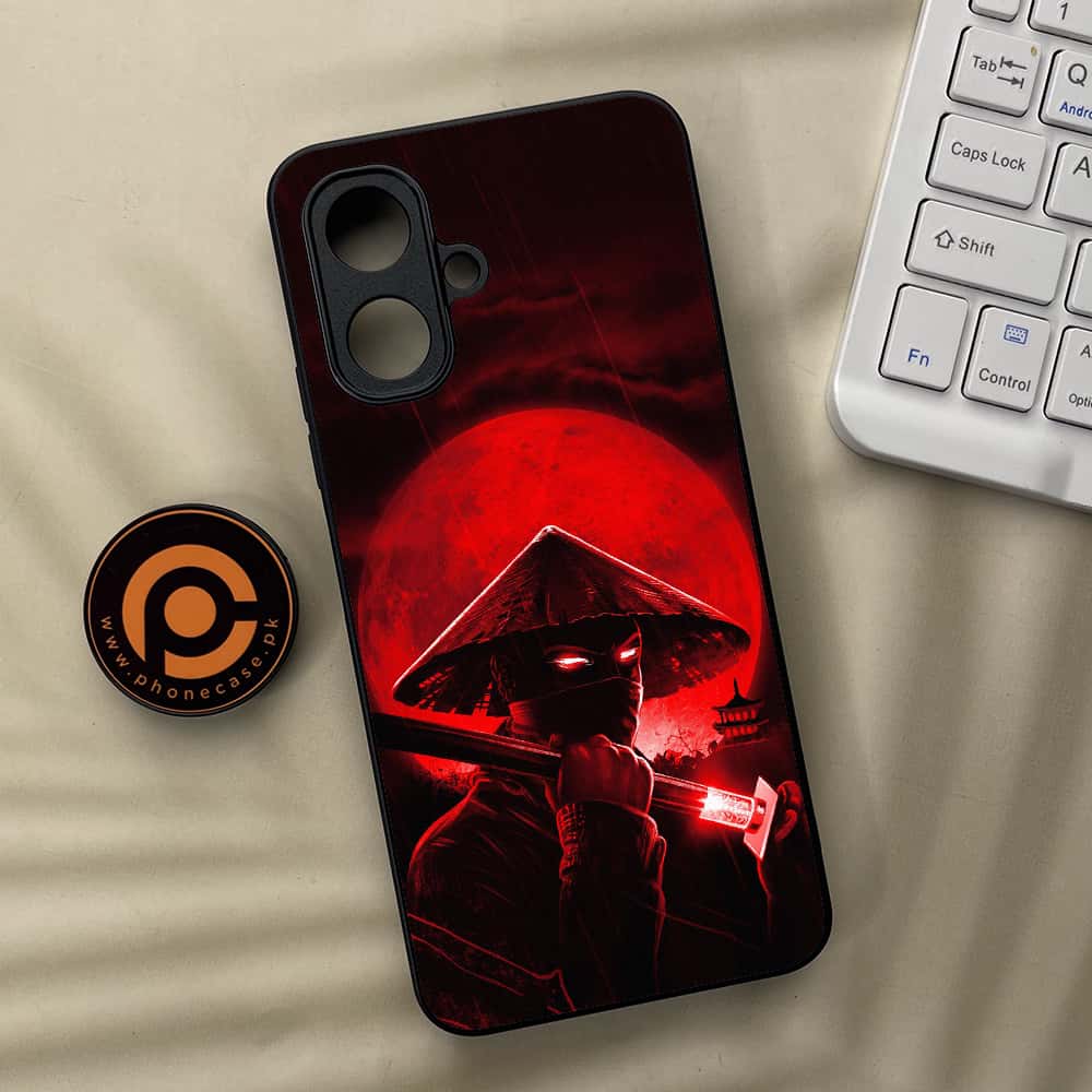 Tecno Spark Go 2 - Ninja Series - Premium Metal Printed soft Bumper Shock Proof Case