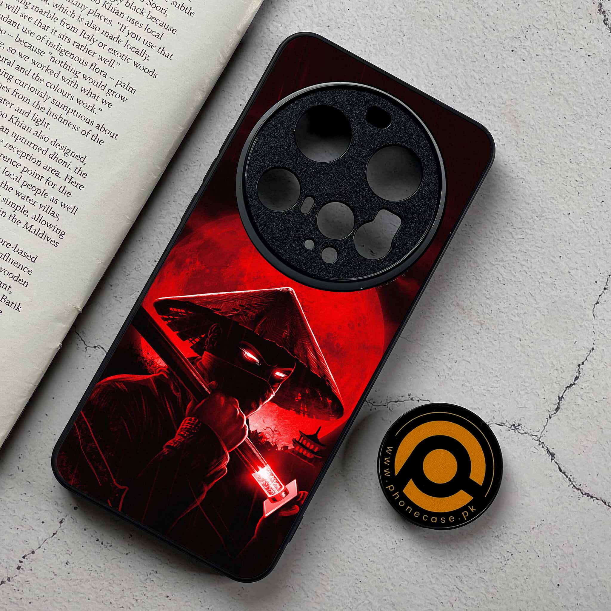 Xiaomi 15 Ultra - Ninja Series - Premium Metal Printed Soft Bumper Shockproof Case