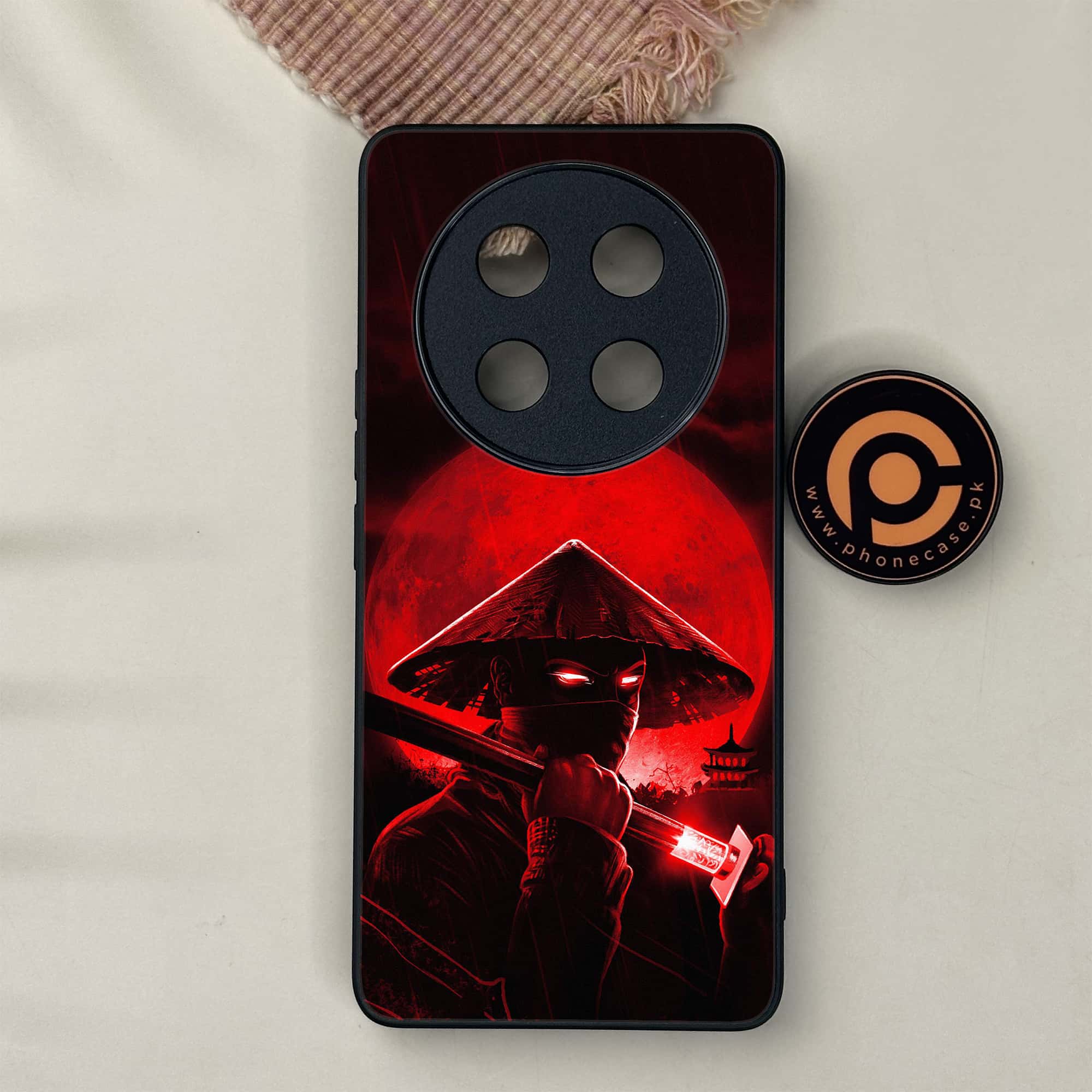 Honor X9c 5G - Ninja Series - Premium Metal Printed soft Bumper shock Proof Case
