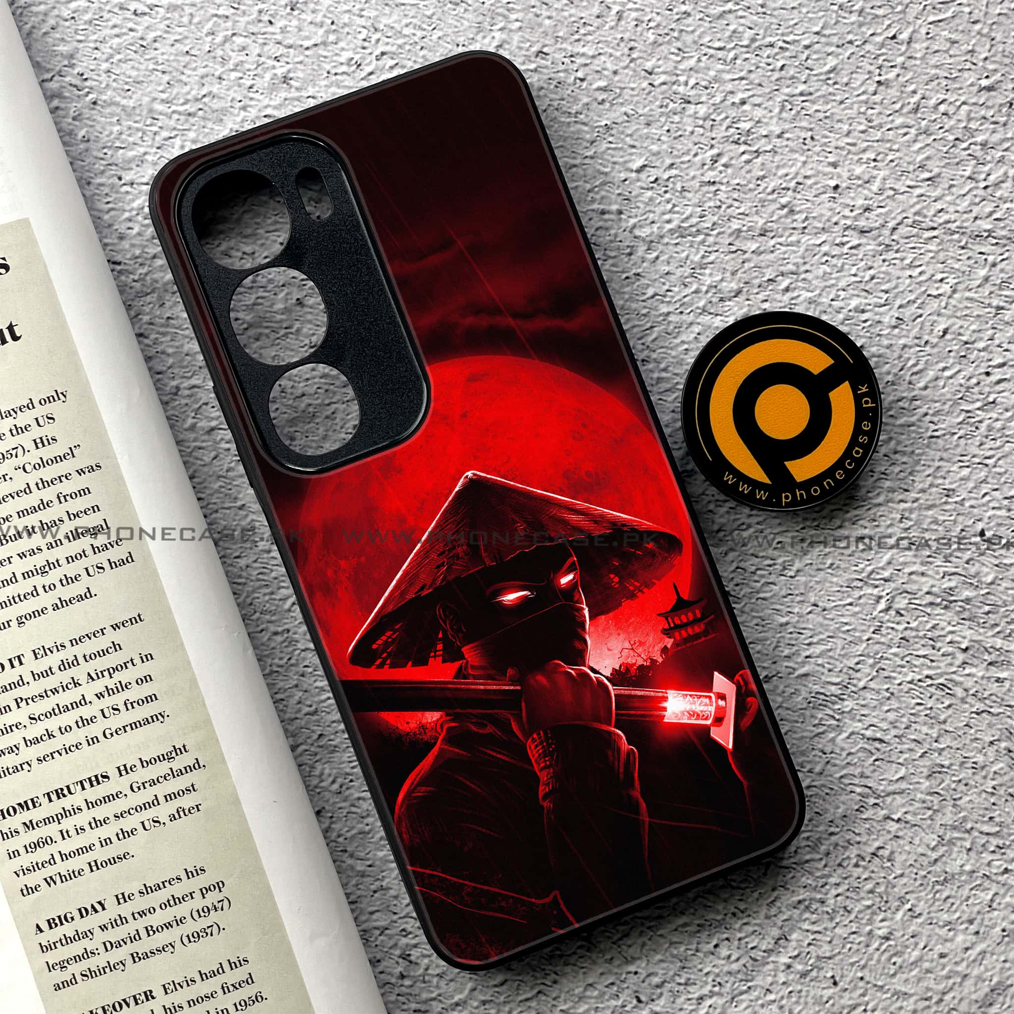 Vivo Y19s Pro - Ninja Series - Premium Metal Printed soft Bumper shock Proof Case