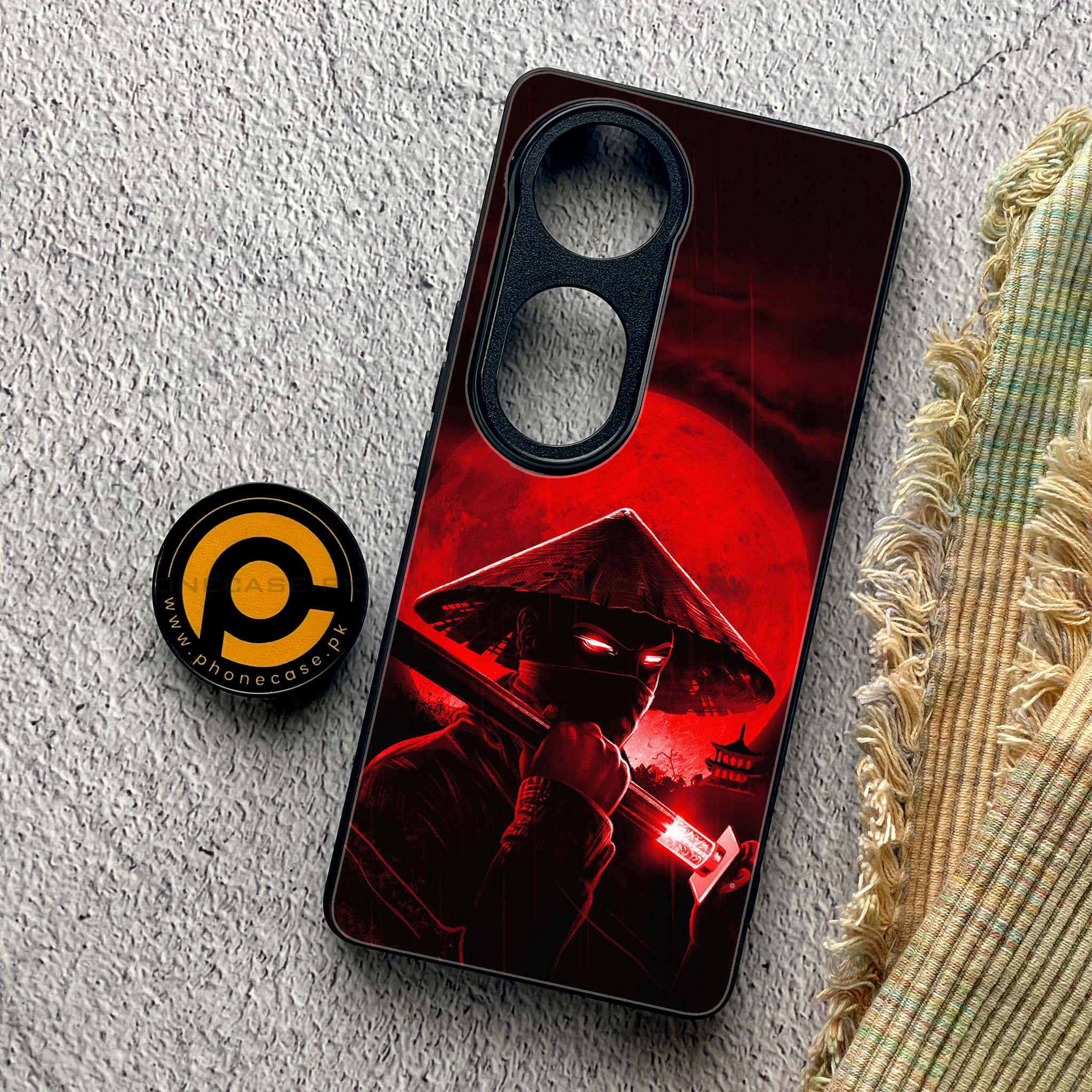 Vivo S19 Pro - Ninja Series - Premium Metal Printed soft Bumper shock Proof Case