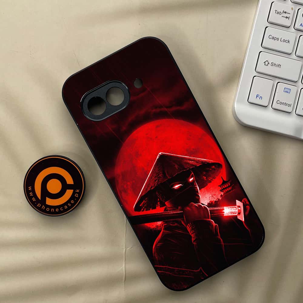 Google Pixel 9a - Ninja Series - Premium Metal Printed soft Bumper Shock Proof Case