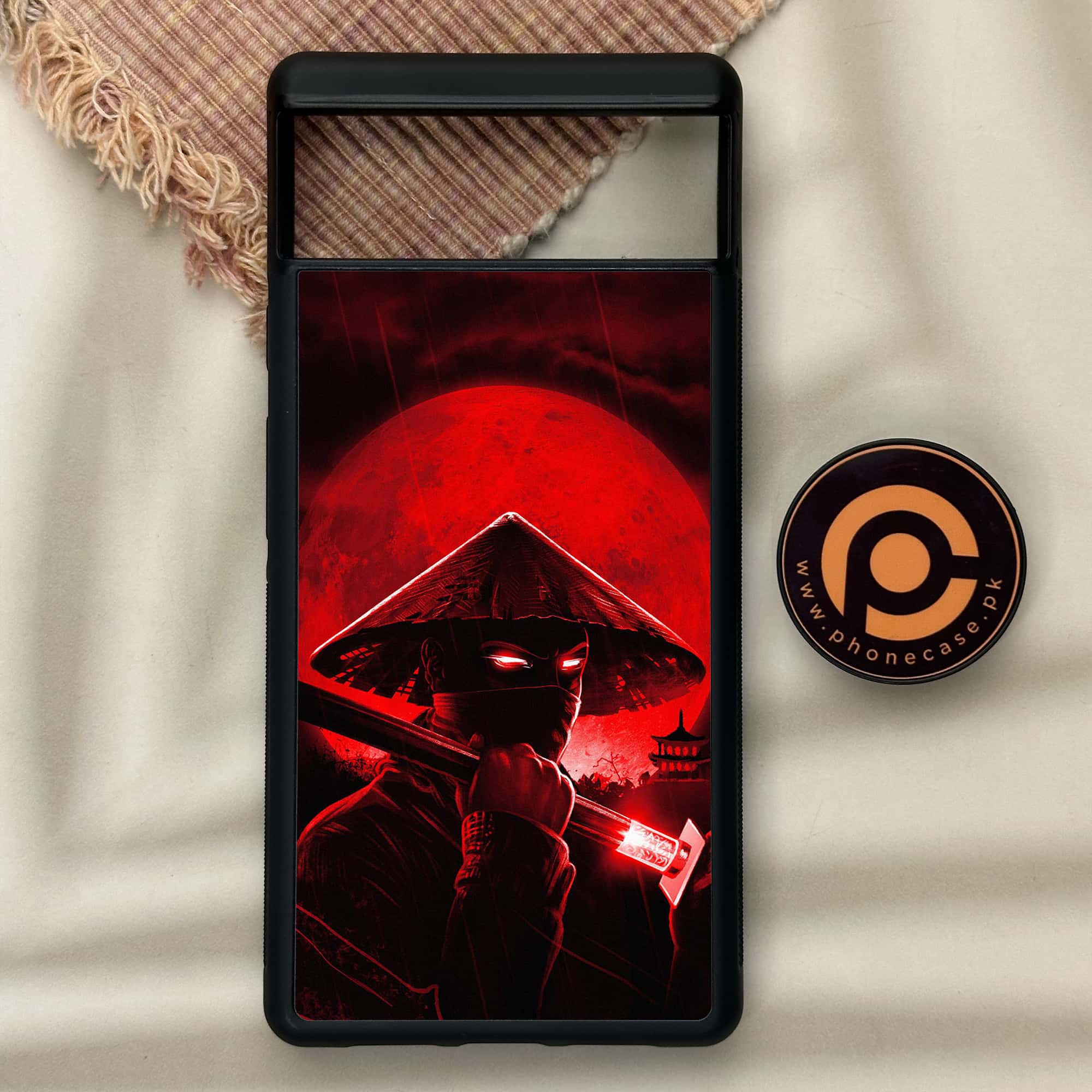 Google Pixel 6 - Ninja Series - Premium Metal Printed soft Bumper Shock Proof Case